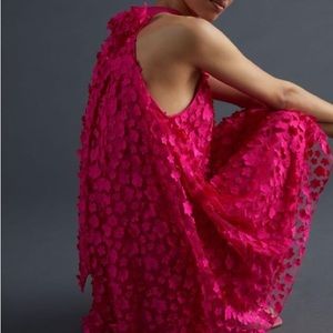 Eva Franco Halter Swing Mini Dress